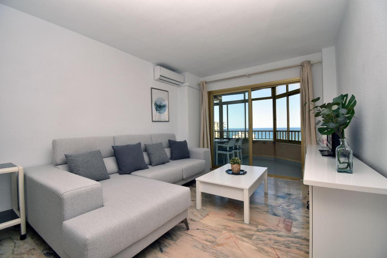 Apartamento Vistas Al Mar Y Piscina フエンヒロラ エクステリア 写真