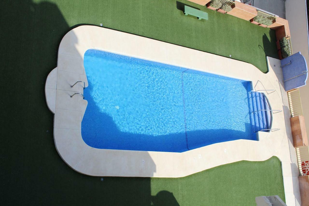 Apartamento Vistas Al Mar Y Piscina フエンヒロラ エクステリア 写真